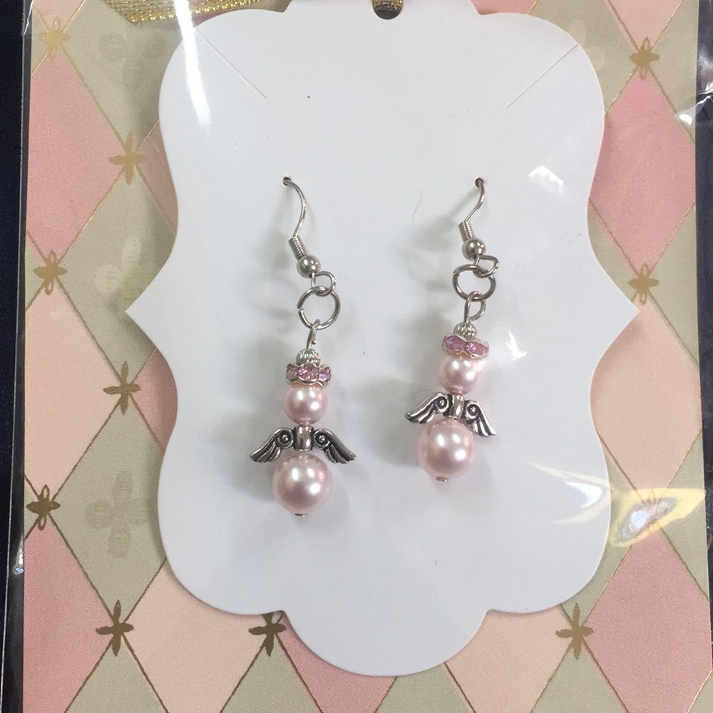 3/$28 💕 Handmade Angel earrings